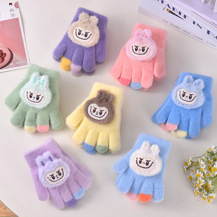 Wholesale Cartoon plush children' s gloves