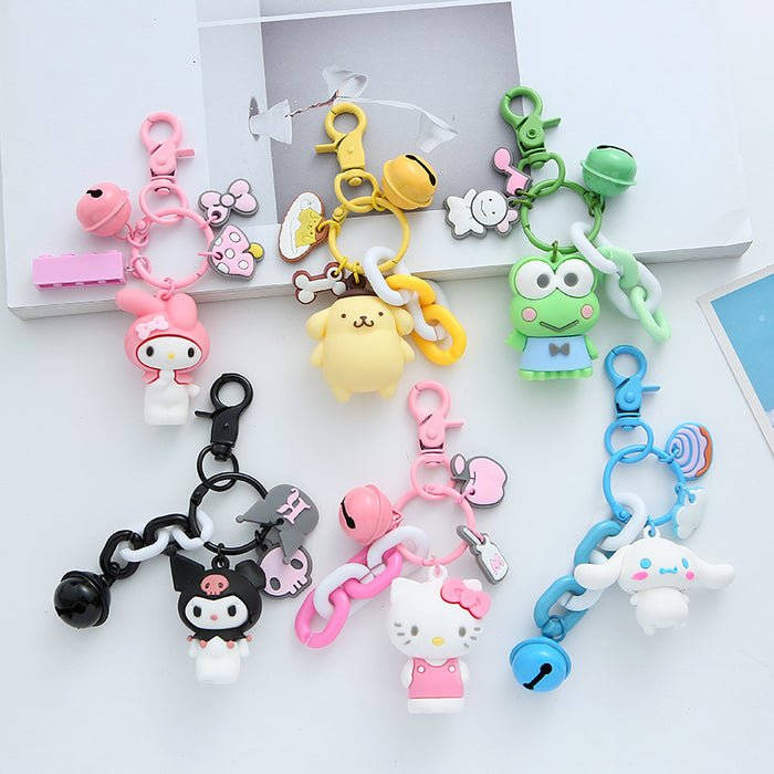 Wholesale Cartoon  Keychain Schoolbag Cute Girl Gift