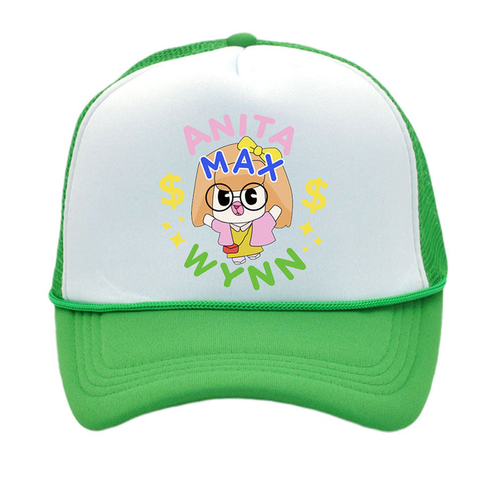 Wholesale Mesh Polyester Cartoon Sponge Net Cap Baseball Cap JDC-FH-PNi020