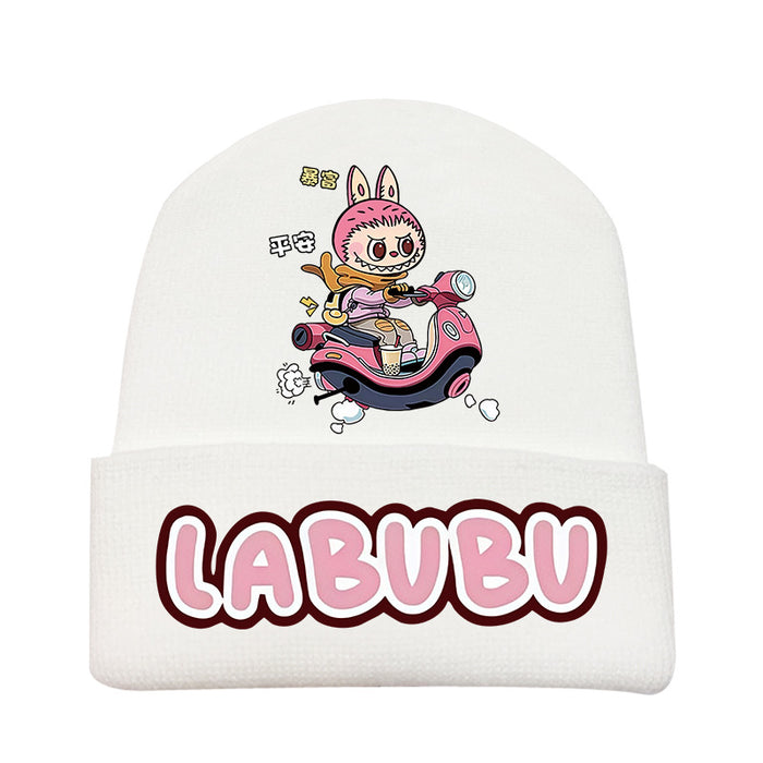 Wholesale Anime cartoon woolen hat knitted hat pullover outdoor warm