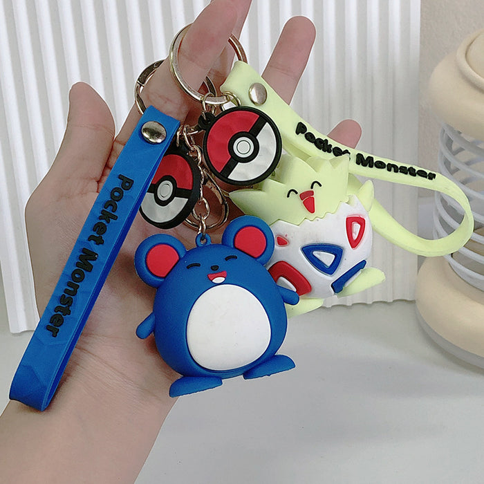 Wholesale Cartoon Cute PVC Keychains JDC-KC-MRan006