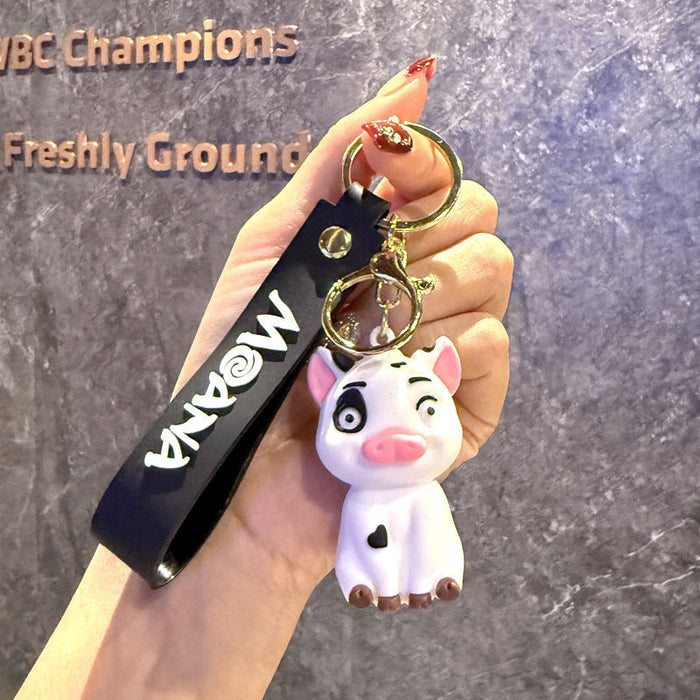 Wholesale Ocean Cartoon Pendant Car Keychain Accessories Small Gift