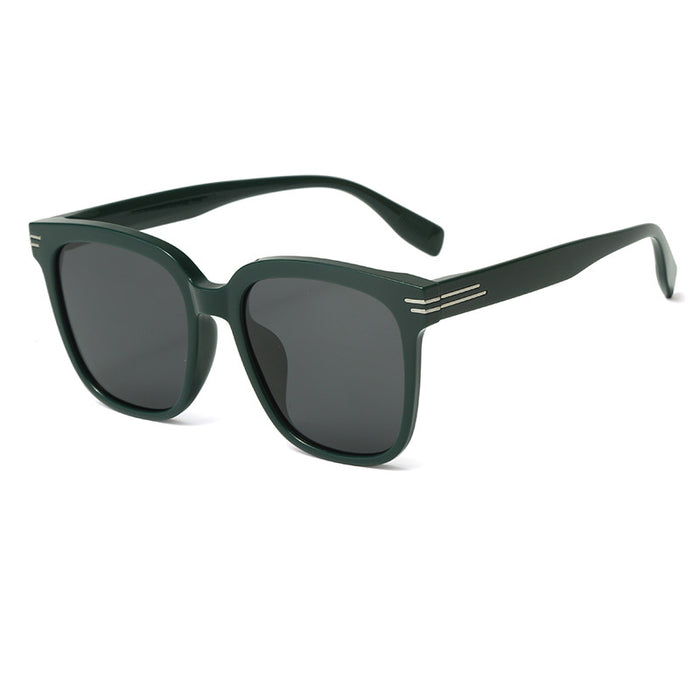Wholesale TR90 Korean Style Sunglasses Men's Driving Polarized Glasses Trendy Women's Anti-UV Sunshade Big Face Slim Sunglasses
