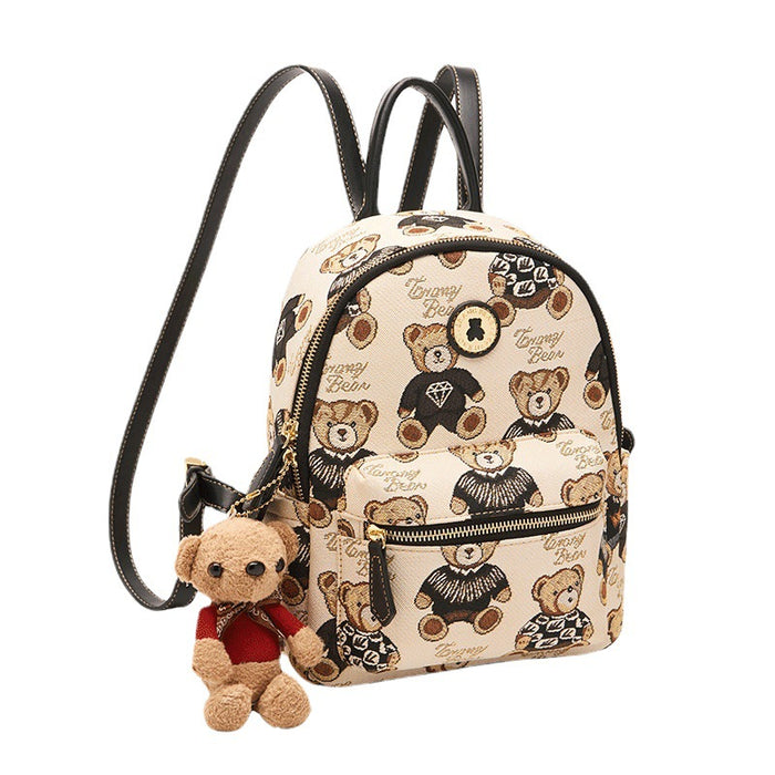 Wholesale Canvas Bear Backpack JDC-BP-Aida002