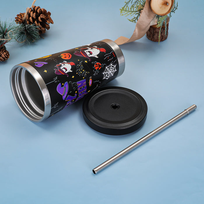 Wholesale Stainless Steel Insulated Cup  Large-Capacity Car Cup Printed Double-Lid Beer Cup Customization