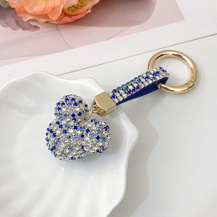 Wholesale Cartoon Diamond Alloy Keychain JDC-KC-CH119