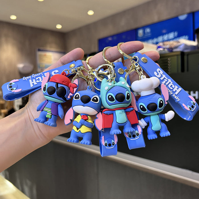 Wholesale Cartoon Silicone Keychains (F) JDC-KC-ZiXing001