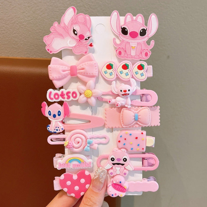 Wholesale Children' s Cartoon Hairpin Little Girl' s Cute Bangs Hairpin Girls'  Side Headwear