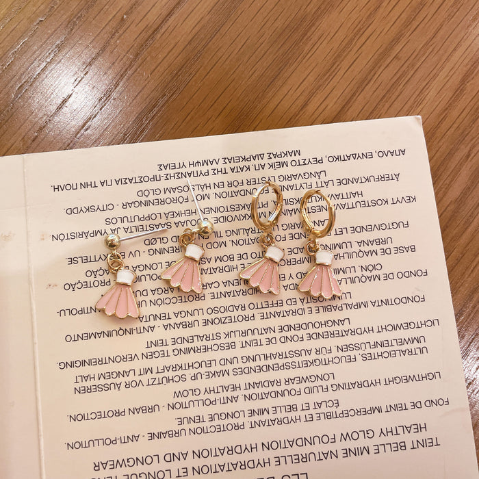 Wholesale 925 silver needle table tennis earrings