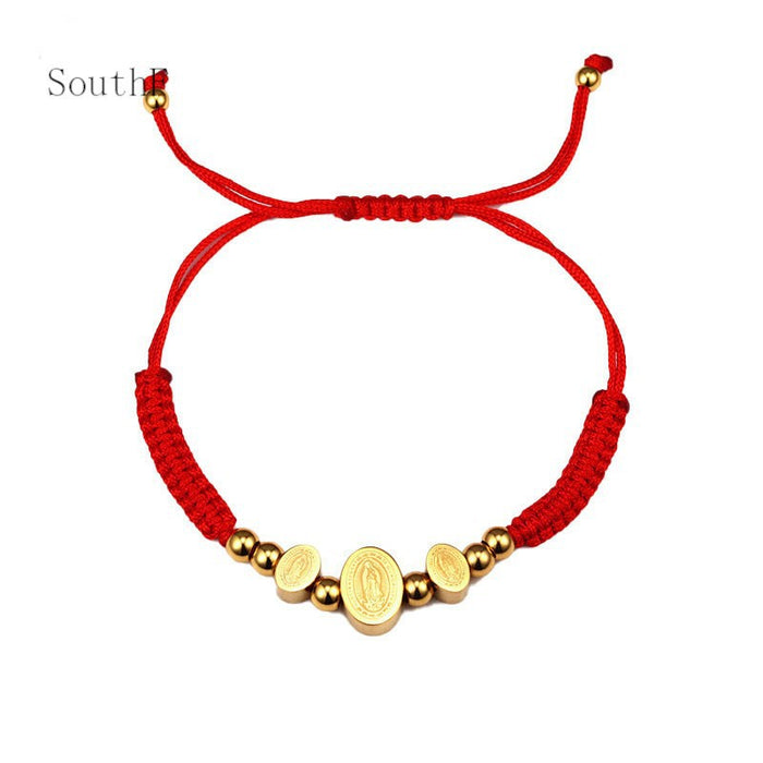 Wholesale Stainless steel braided rope bracelet titanium steel bracelet