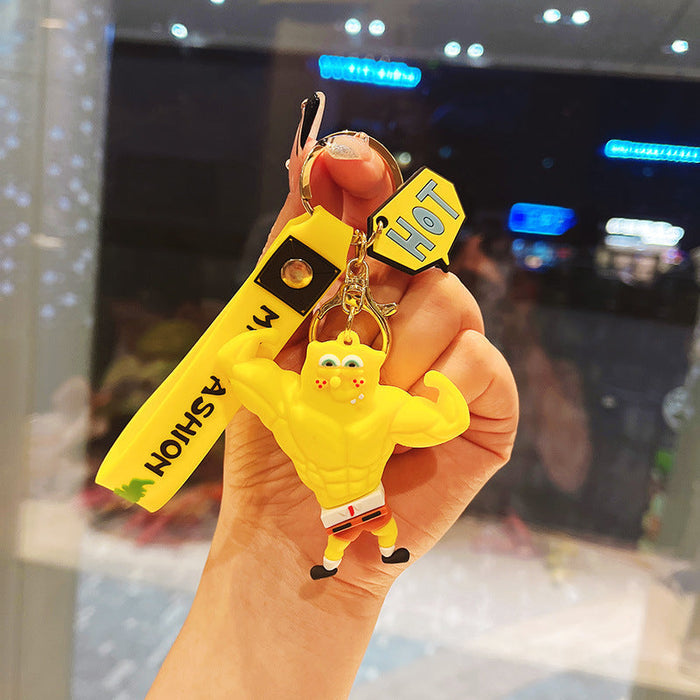 Wholesale PVC cute cartoon key chain (F) JDC-KC-JuJi037