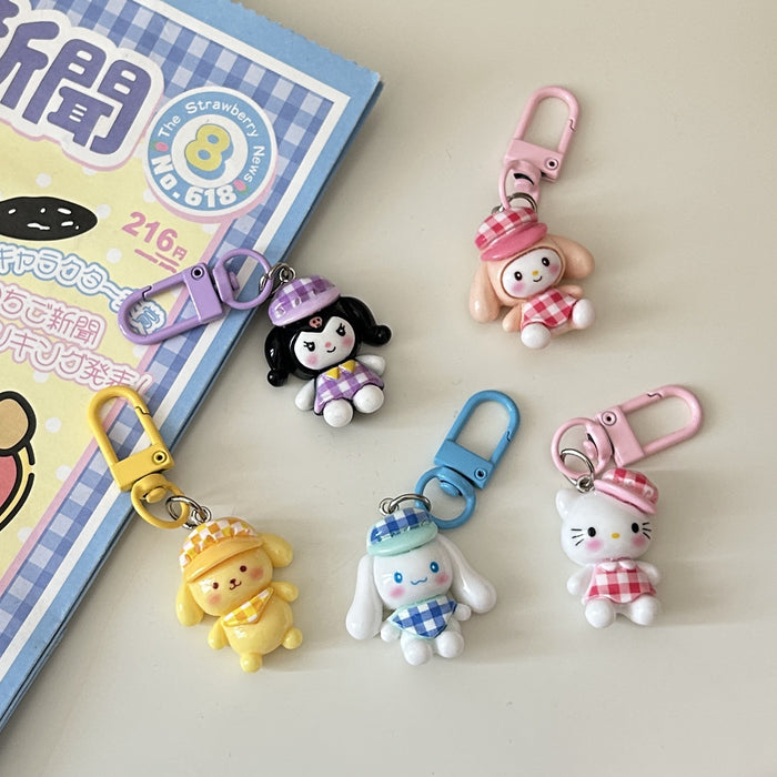 Wholesale Plastic Cute Cartoon Keychain JDC-KC-ZhiX003