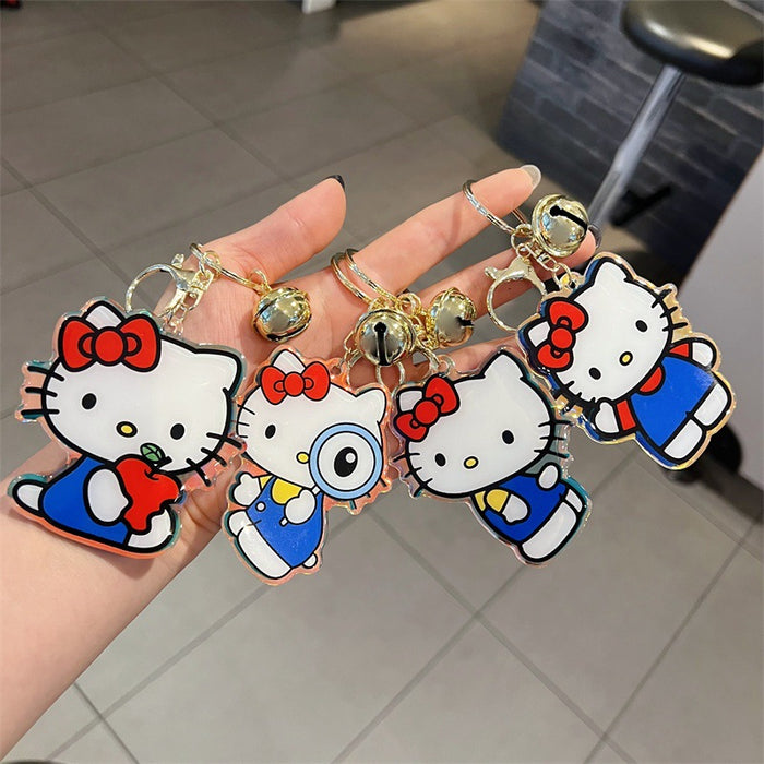 Wholesale 5 PCS Creative Cartoon Acrylic Cute Keychains