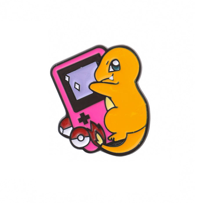 Wholesale Anime Brooch Pin Creative Metal Badge For Backpack Clothing Bags Electroplating Finish Everyday Wear Gift