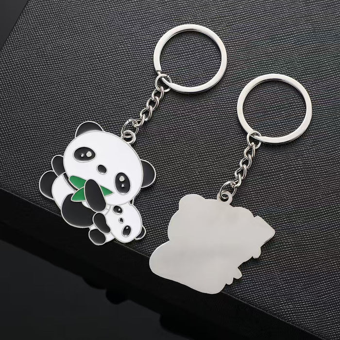Wholesale Multi functional metal keychain refrigerator sticker small gift travel commemorative pendant