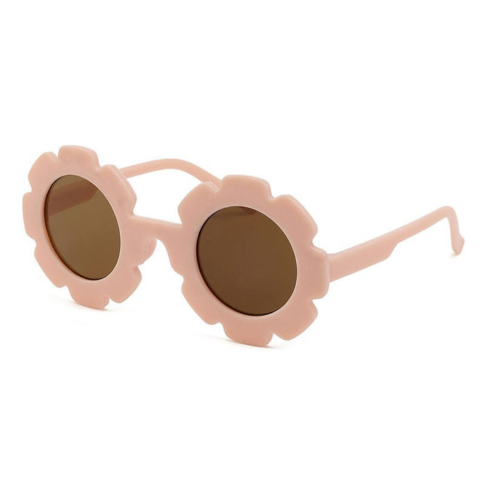 Wholesale Sunflower Children's Sunglasses Baby Fashion Flower Glasses