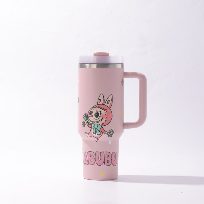 Wholesale 40oz Stainless Steel Tumbler with Handle and Straw Chic Drinkware MOQ≥2