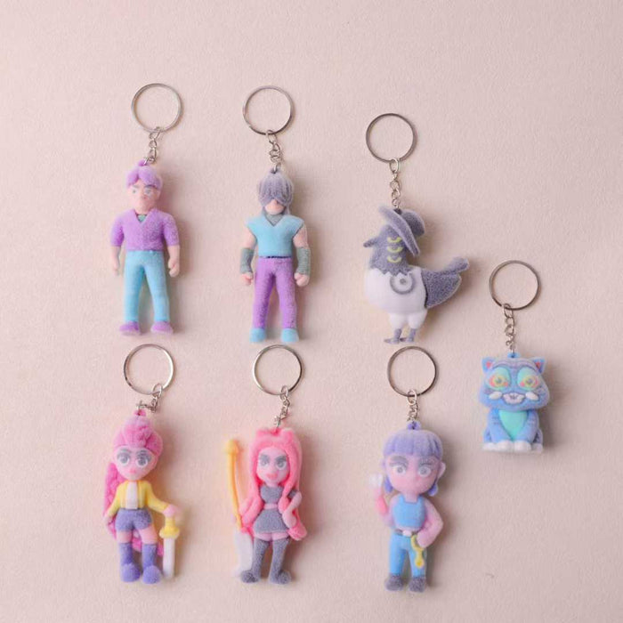 Wholesale Kpop Cartoon Anime Backpack Accessories Keychain