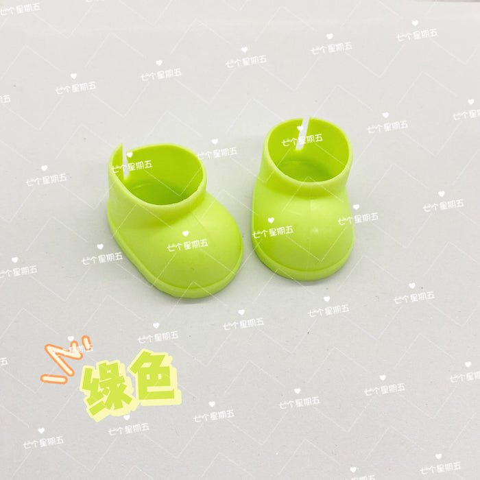 Wholesale cotton doll shoes short rain boots toy accessories