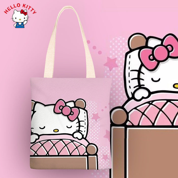 Wholesale Cartoon canvas shoulder bags in various colors