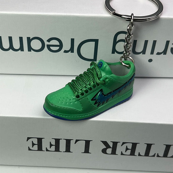 Wholesale Skateboard Shoes PVC Keychains JDC-KC-MiaoY065