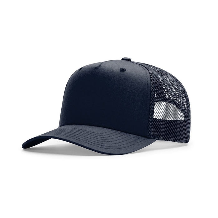 Wholesale Sunscreen breathable slightly curved baseball cap 5-piece mesh cap
