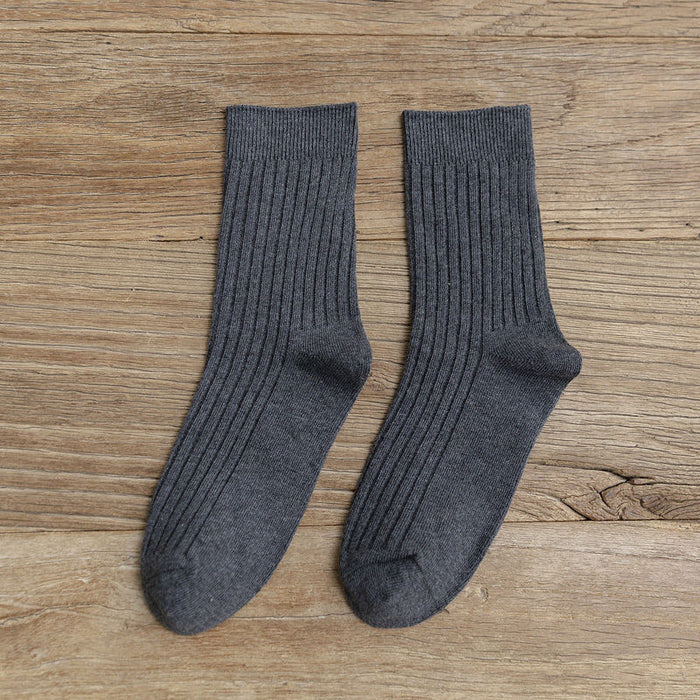 Wholesale Socks, mid tube, autumn long socks, anti odor, retro color, pile socks