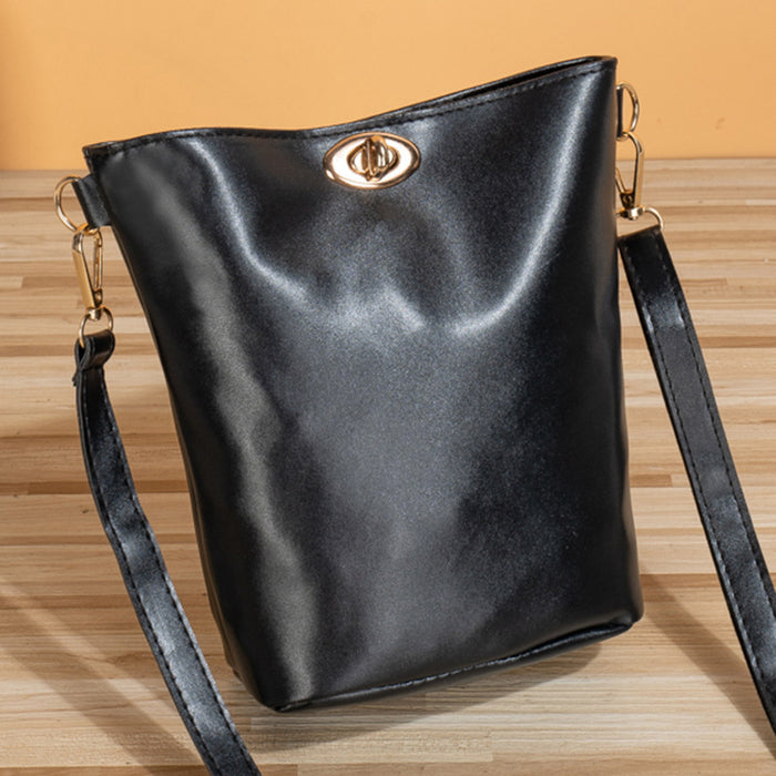Wholesale Girls' mobile phone bag, women's bag, fashionable buckle, crossbody shoulder bag