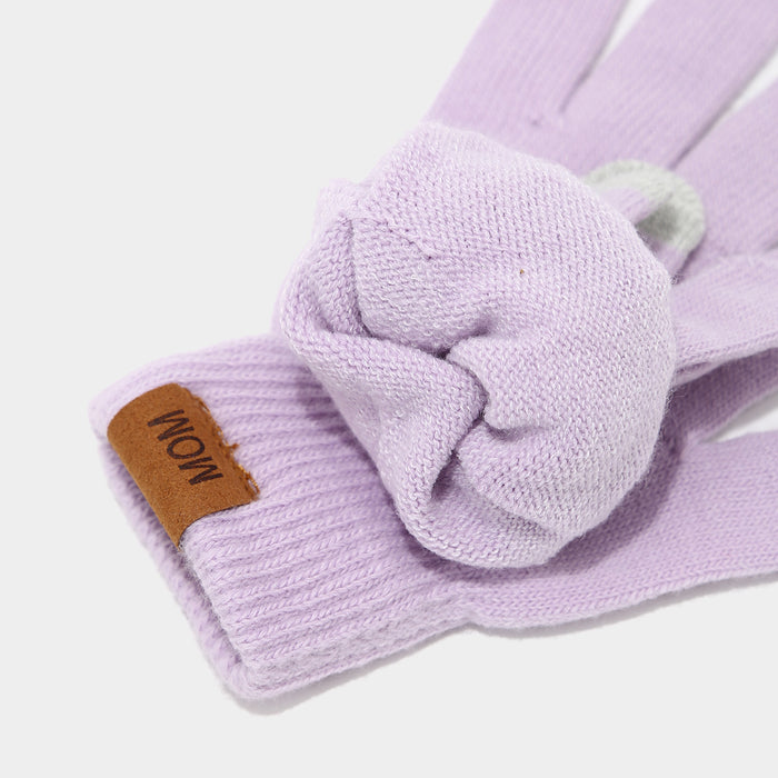 Wholesale Letter Mark Winter Warm Hat Set