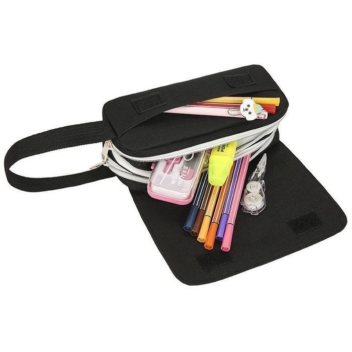 Wholesale Double Layer Large Capacity Pencil Case For Students Chic Everyday Gift