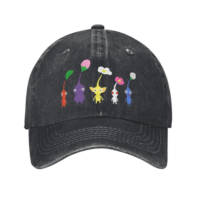 Wholesale Print Distressed Baseball Cap Adjustable Soft Dome Curved Brim Casual Summer Hat For Game Fans