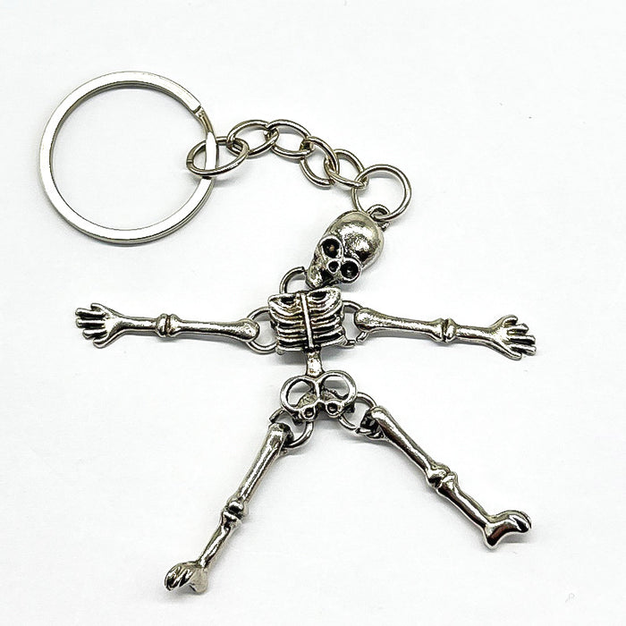 Wholesale Alloy Skull Keychain JDC-KC-TYS009