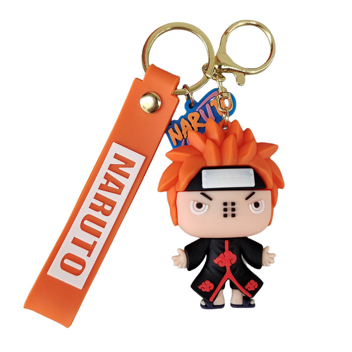 Wholesale Cartoon Doll Silicone Keychain (F) JDC-KC-ZhuoRan010