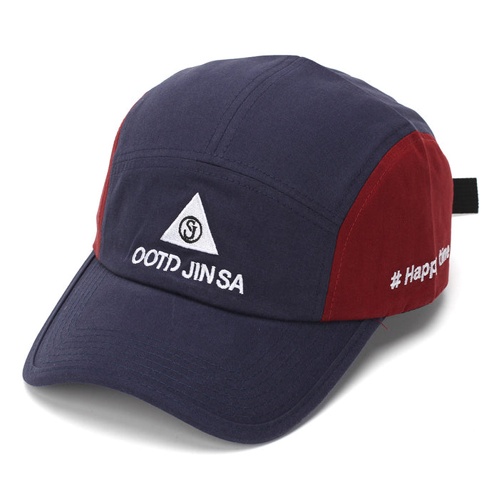 Wholesale Retro Workwear Contrast Color Baseball Cap Fashion Accessory