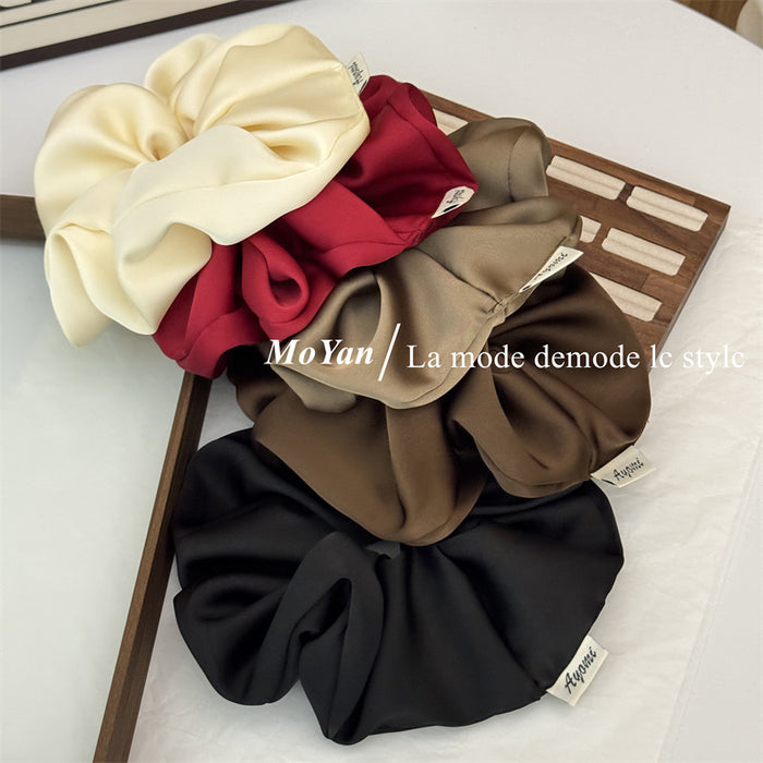 Wholesale Hair Ring Elegant Tie Rope Women's Simple Rubber Tendon Ball Hair Rope Tie Head Flower