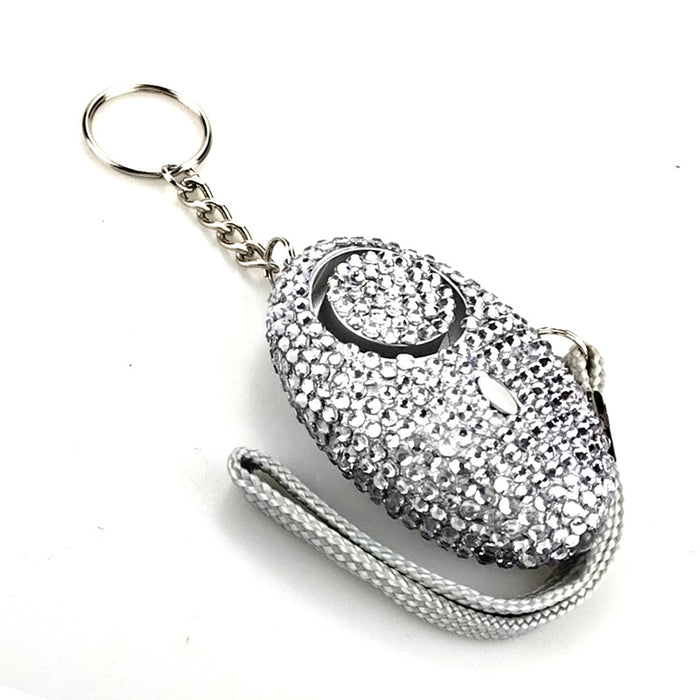 Wholesale Diamond Studded Personal Safety Alarm Chic Purple Fashion Accessory For Gift And Boutique Resale