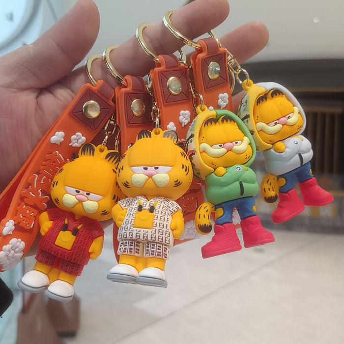 Wholesale Silicone Cartoon Figure Keychain JDC-KC-YiChang008