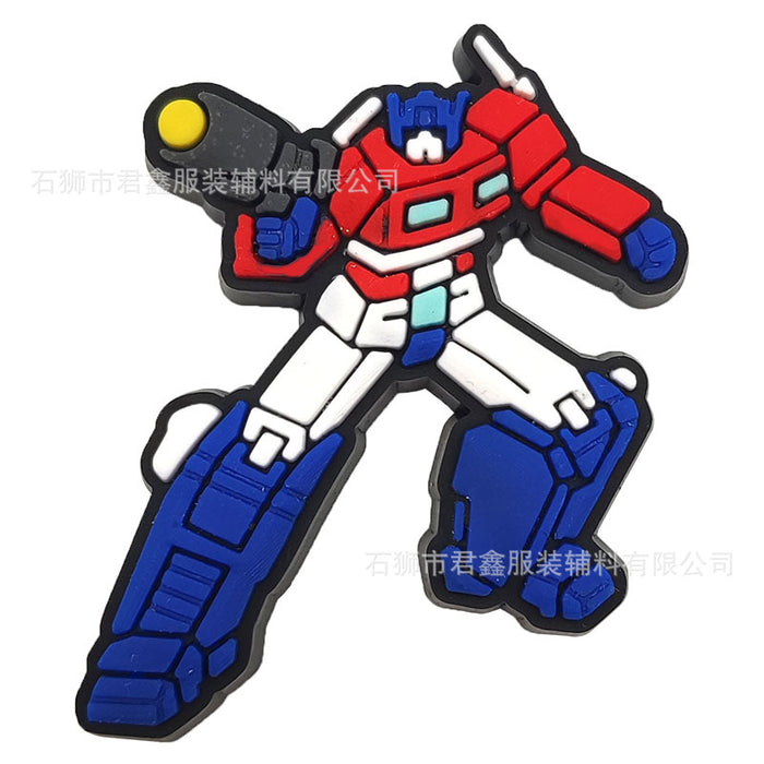 Wholesale 50pcs Cartoon Hole Shoes Buckle Decorative Buckle  Shoes Charms