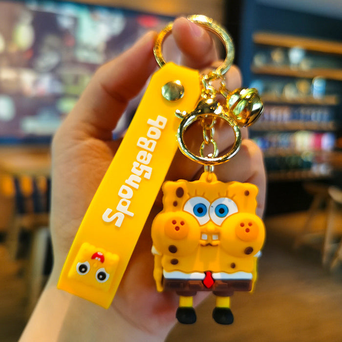 Wholesale Silicone Cartoon Keychain JDC-KC-MingT242