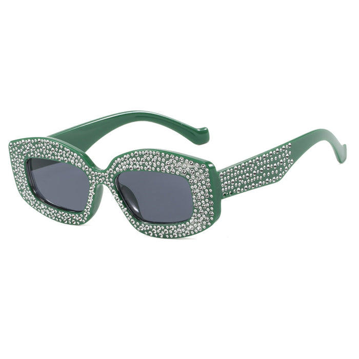 Wholesale 2024 Diamond Irregular Polygon Anti-UV PC Sunglasses JDC-SG-PLS117