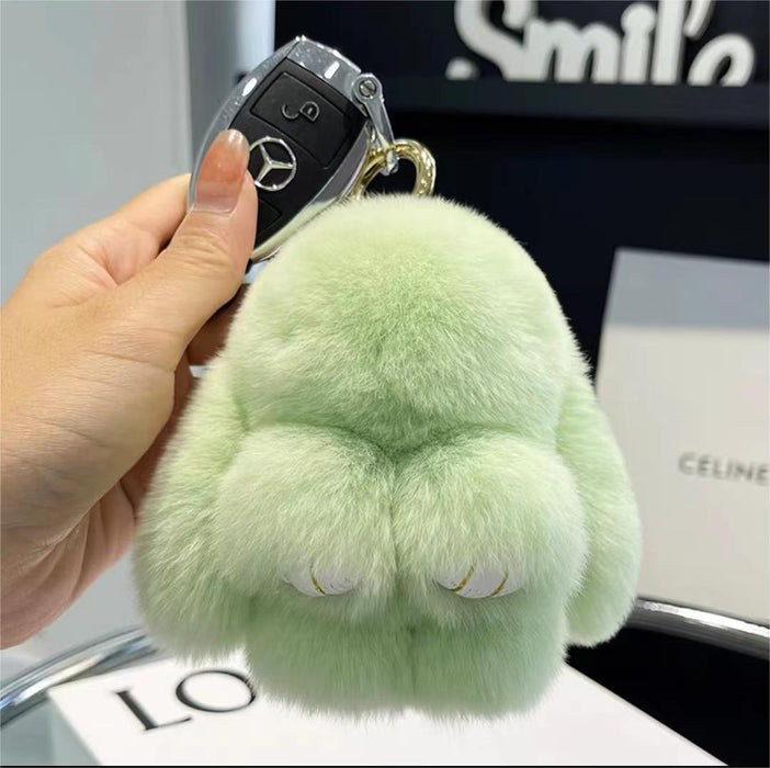 Wholesale  Fur Plush  Key Chain Pendant Plush Doll Bunny Bag Pendant Plush Doll