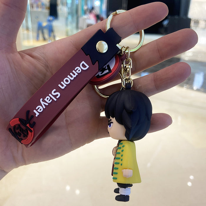 Wholesale Soft Plastic Doll Keychain JDC-KC-Chongli006