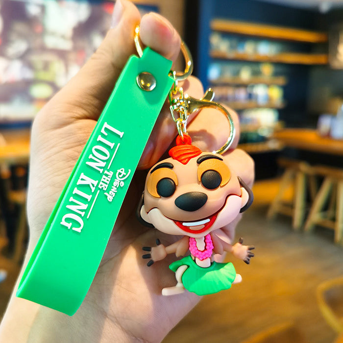 Wholesale Cartoon Doll 3D Rubber Keychain JDC-KC-Tingm061