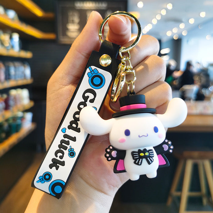 Wholesale Cartoon Doll Silicone Keychain JDC-KC-Tingm206