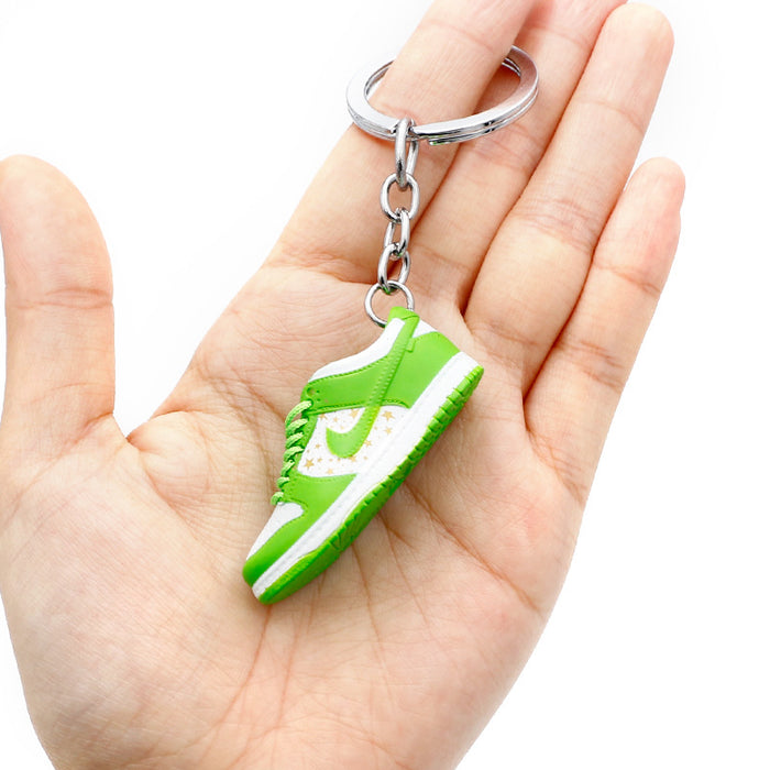 Wholesale PVC Basketball Shoe Model Keychain JDC-KC-QLPing016