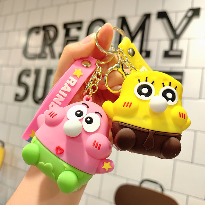 Wholesale PVC Cartoon Doll Keychain JDC-KC-Aile010