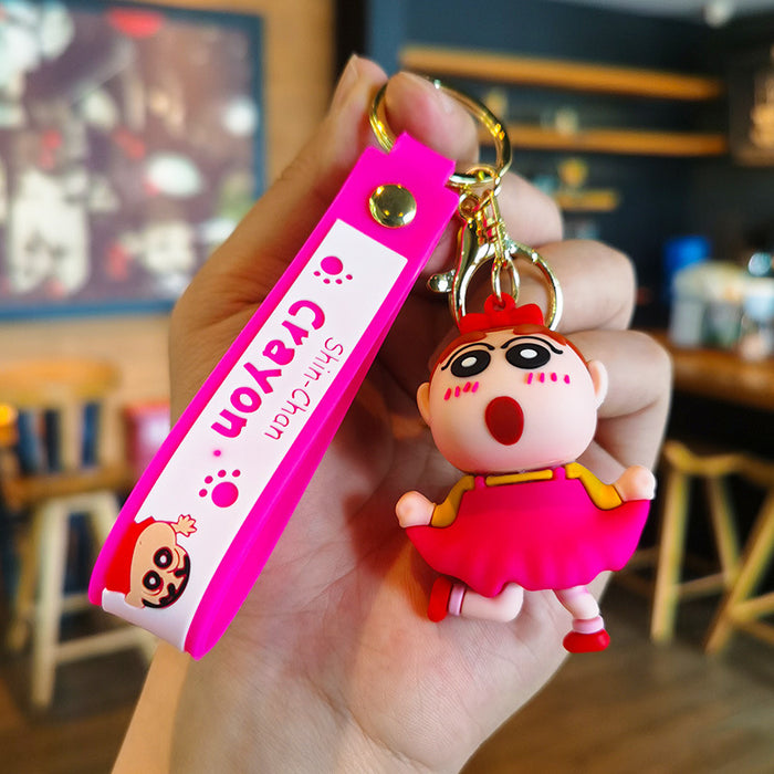 Wholesale Cartoon Doll Silicone Keychain JDC-KC-Tingm272