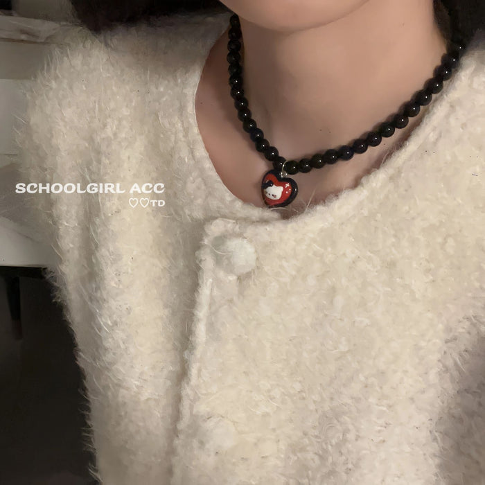 Wholesale color necklace  female accessories clavicle chain