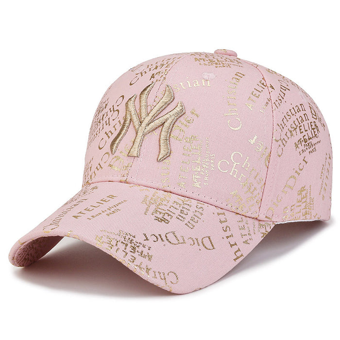 Wholesale Graffiti Printed Embroidered Cotton Polyester Ball Hats JDC-FH-Yiding001