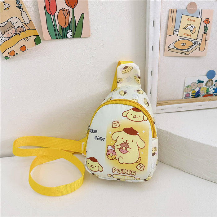 Wholesale Nylon Children's Shoulder Bag Cute Cartoon Crossbody Bag JDC-SD-YuanDuo088